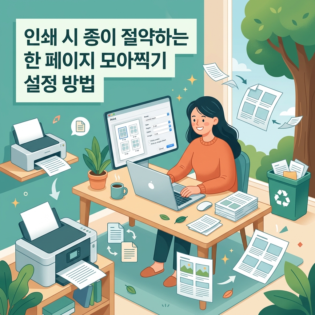ai thumbnail illustration 인쇄 시 종이 절약하는 한 페이지 모아찍기 설정 방법 1787733814