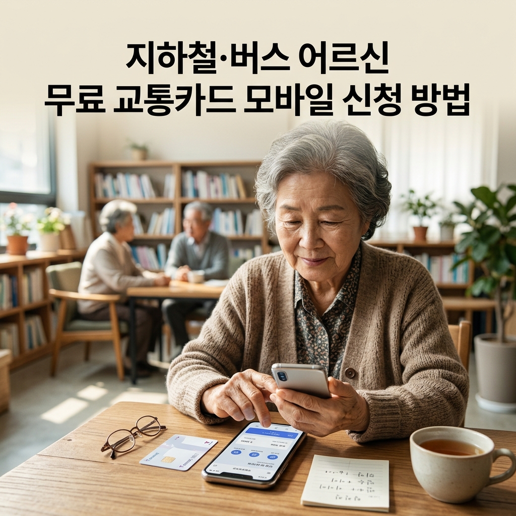 ai thumbnail photography 지하철·버스 어르신 무료 교통카드 모바일 신청 방법 1787729692