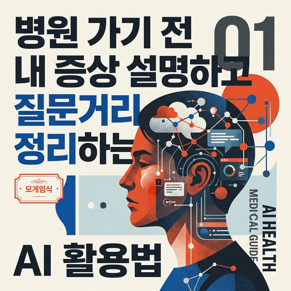 ai thumbnail poster 병원 가기 전 내 증상 설명하고 질문거리 정리하는 AI 활용법 1787815066
