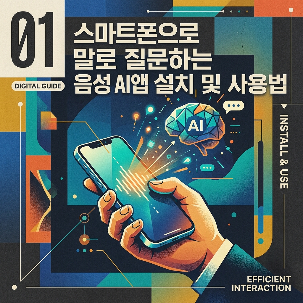 ai thumbnail poster 스마트폰으로 말로 질문하는 음성 AI 앱 설치 및 사용법 1787814544